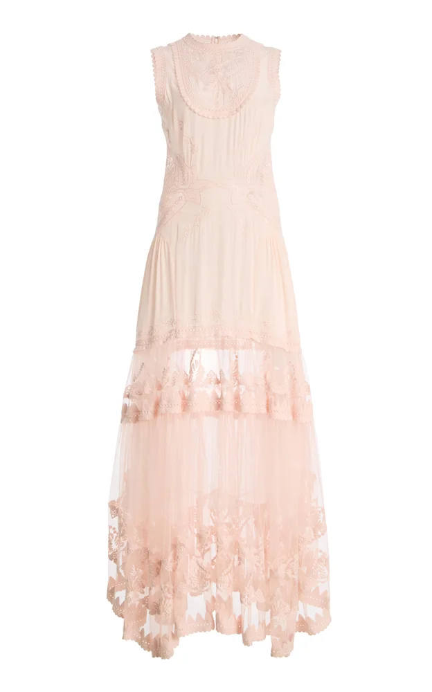 Florence Silk Lace Dress