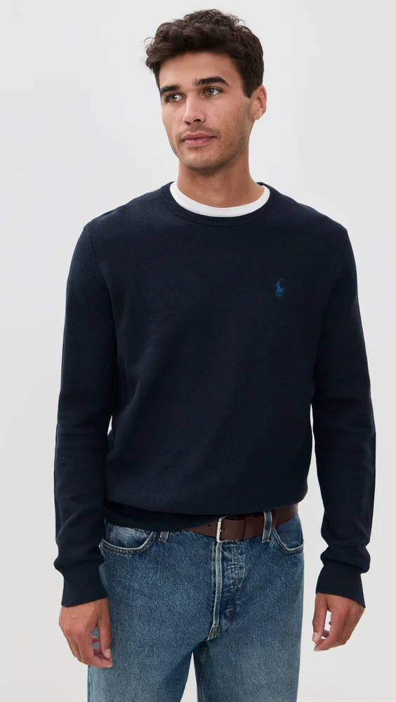Cotton Crewneck Sweater