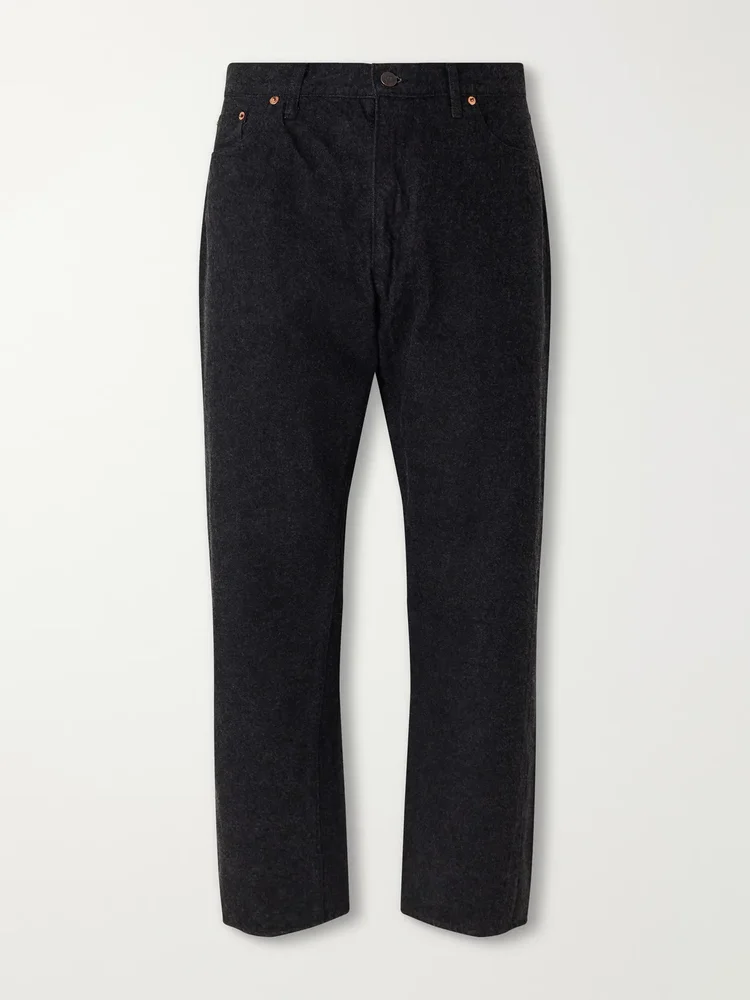 Straight-Leg Selvedge Jeans