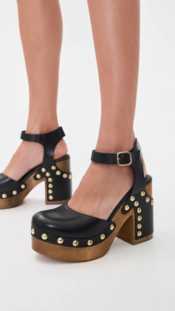 Cecelia Studded Clogs