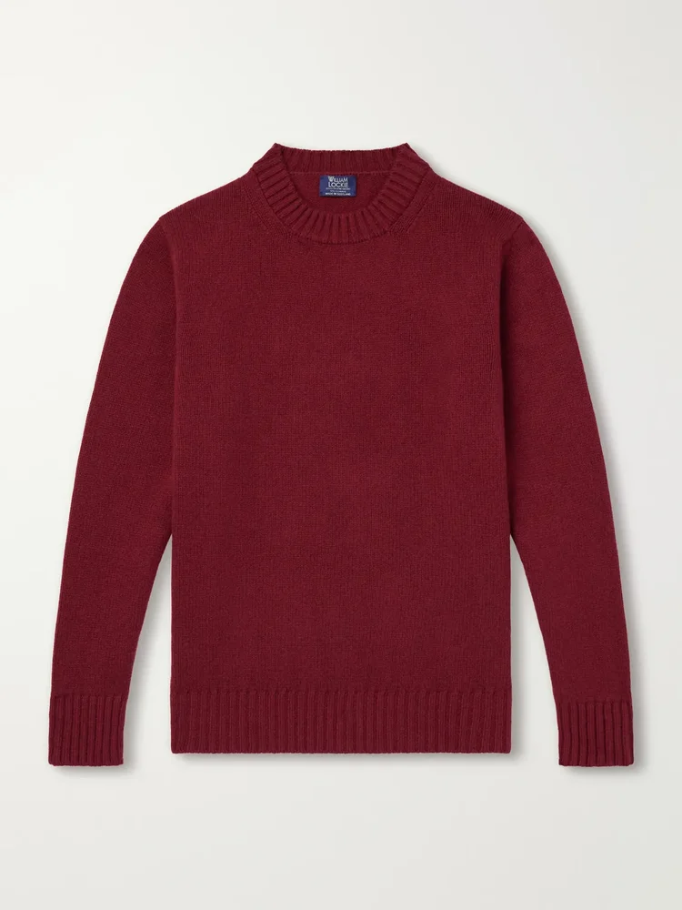 Merino Wool and Cashmere-Blend Sweater