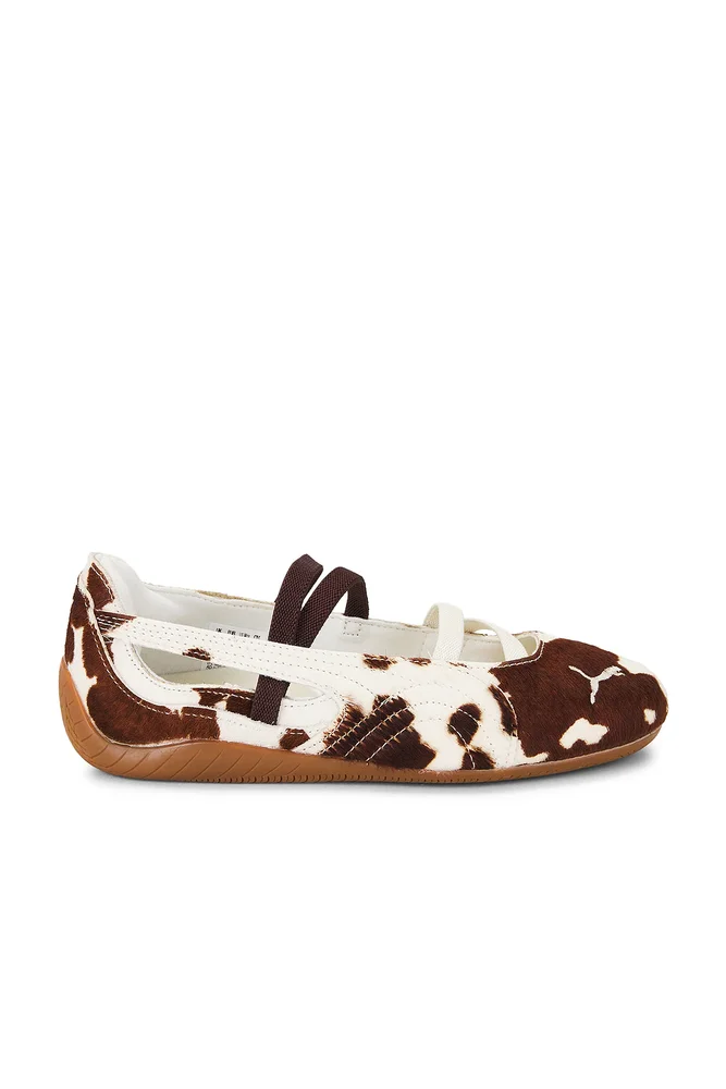 Speedcat Cow Ballet Flat