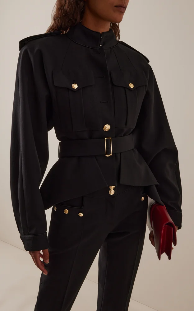 Wool Serge Pilot Jacket