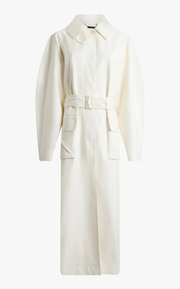 Millburn Double-Face Cotton Trench Coat