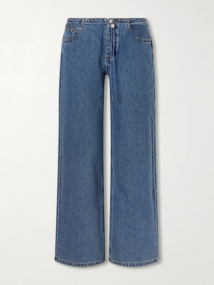 Cool wide-leg jeans