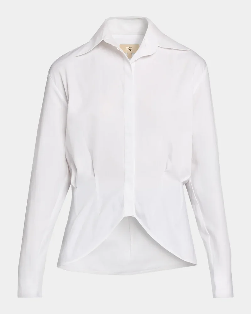 Ander High-Low Cotton Shirt