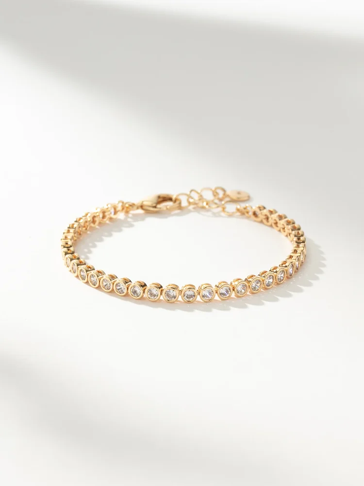 Fairy Bezel Tennis Bracelet