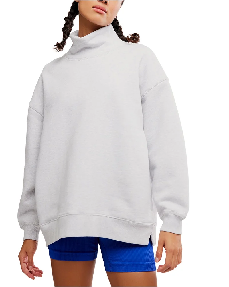 A Cut Above Mock Neck Sweatshirt