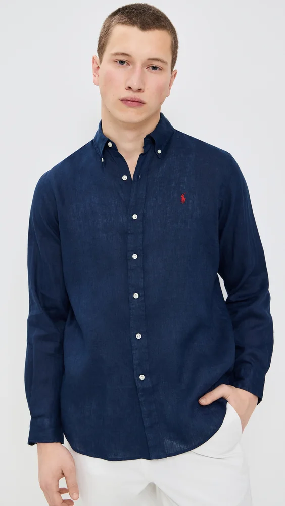 Long Sleeve Linen Shirt