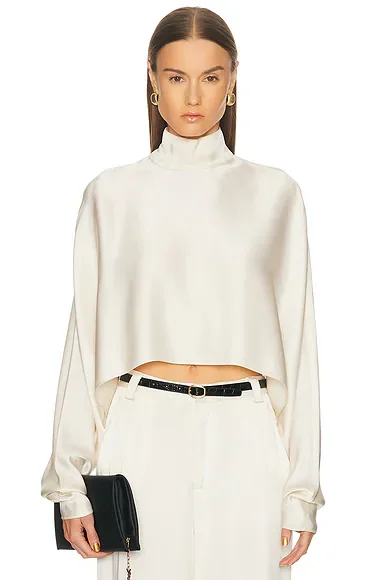 Satin Caftan Top