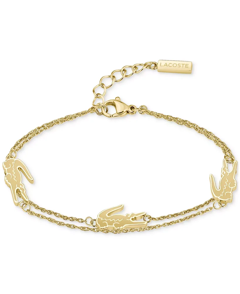 Crocodile Charm Chain Bracelet
