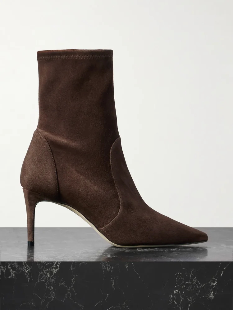 Stuart Power suede ankle boots