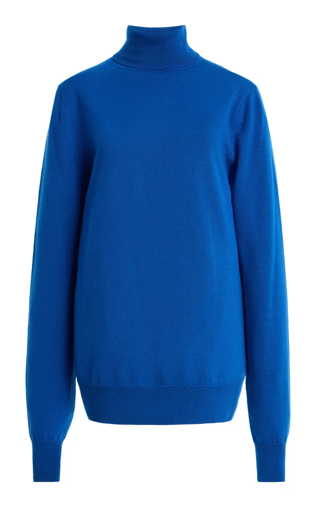 Eve Thin Wool Turtleneck Sweater