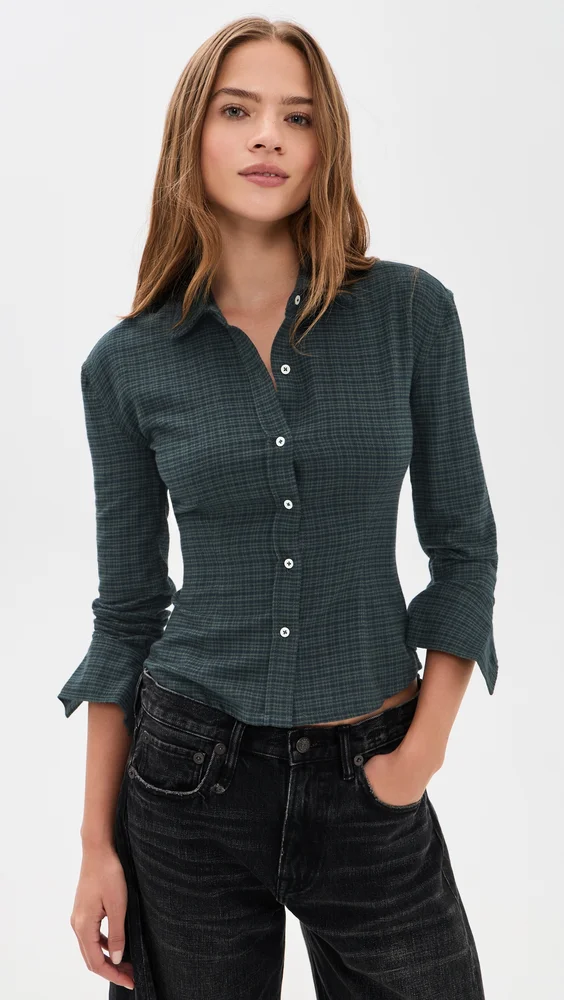 Sedona Button Down Top