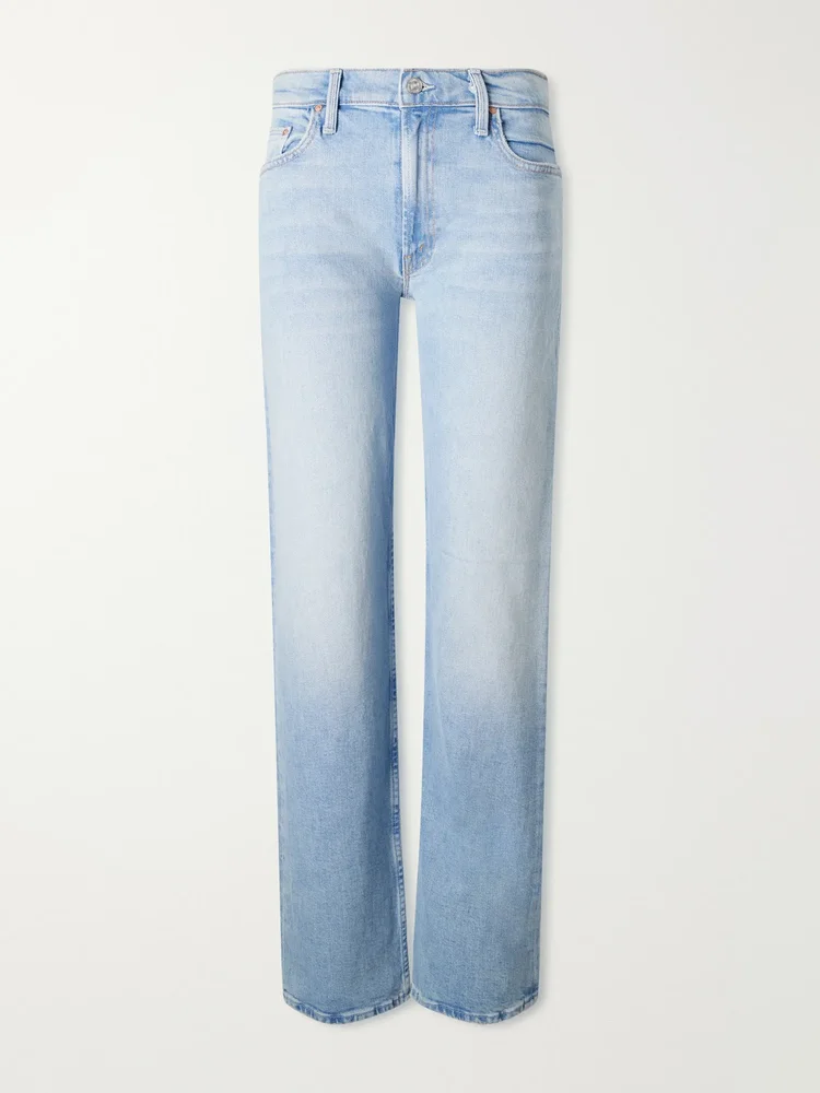 The Newbie Skimp mid-rise straight-leg jeans