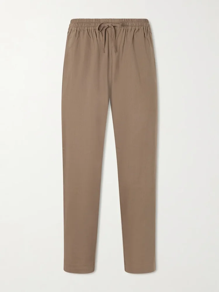 Roy Straight-Leg Cotton Trousers