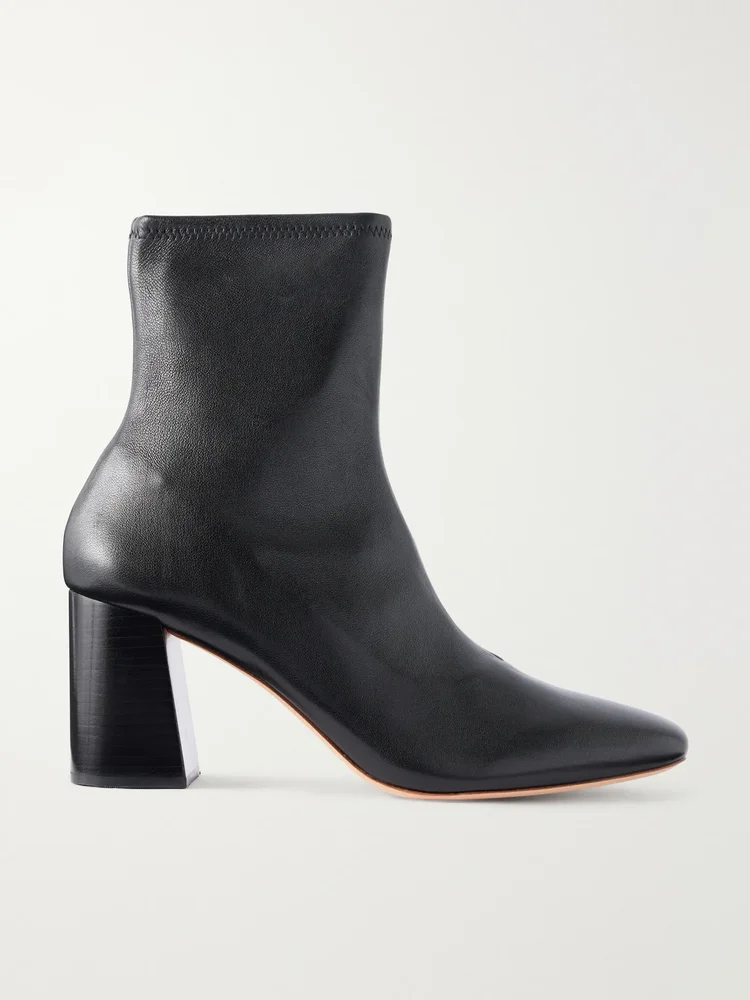 Elise leather ankle boots