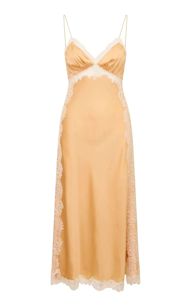 Shia Silk Blend Maxi Dress