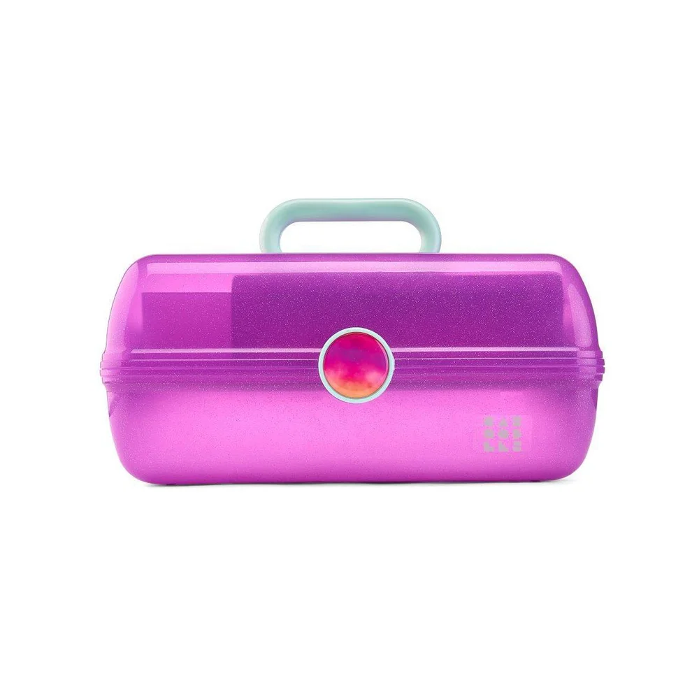 Makeup Bag Purple Sparkle Showgirl On-The-Go Girl