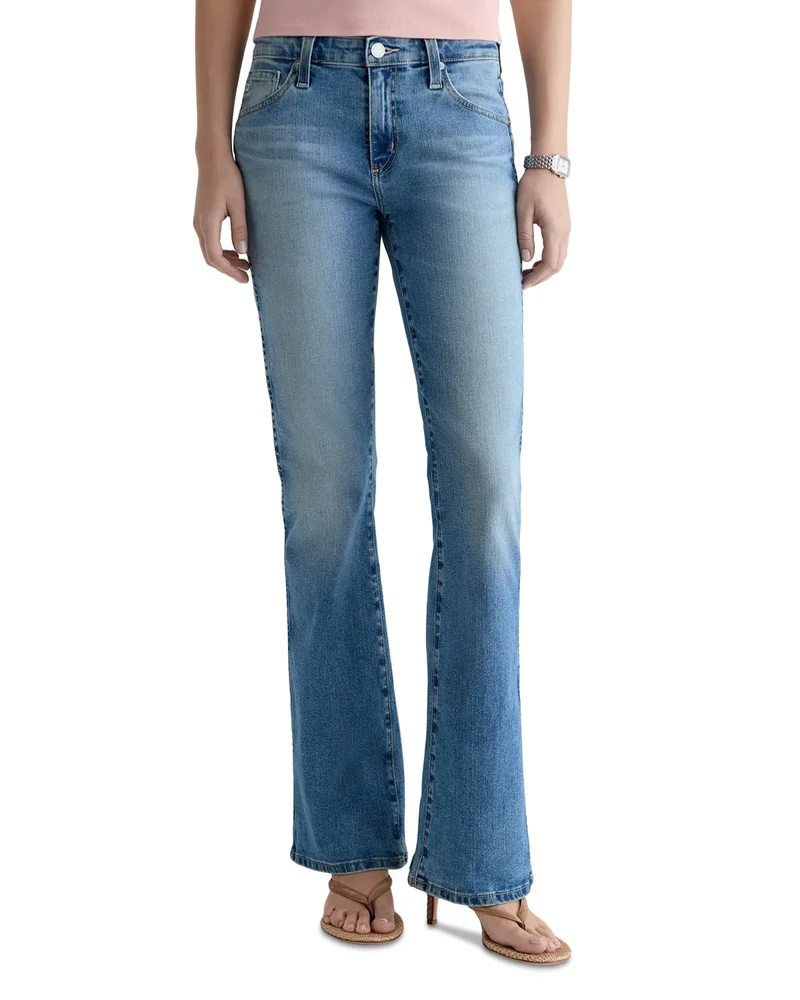 Angel Low Rise Bootcut Jeans in 15 Years Aviator