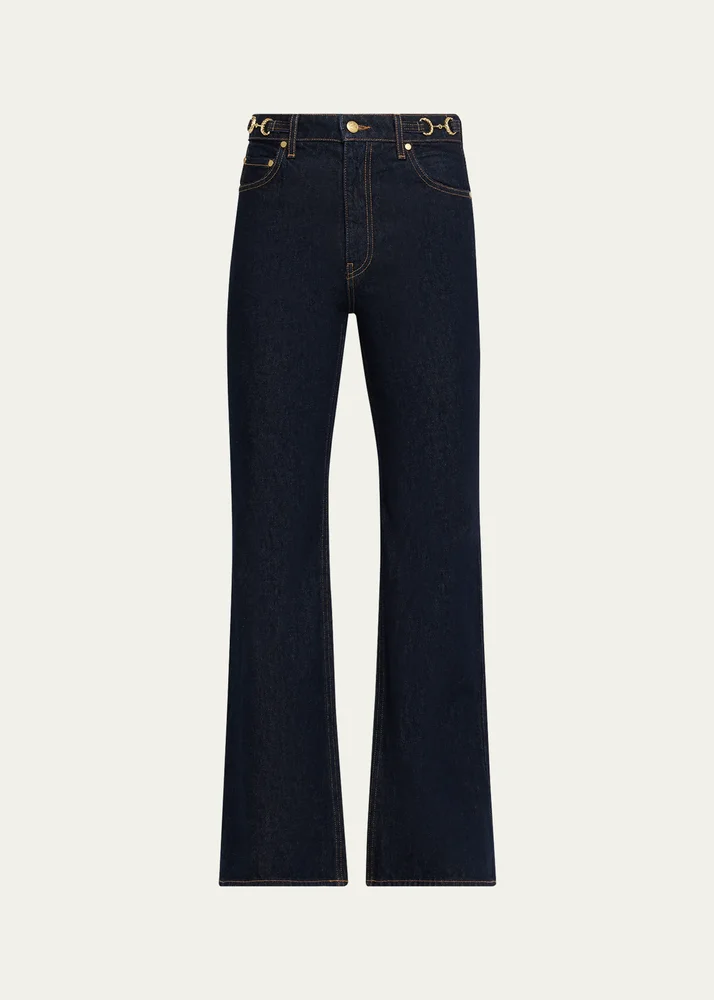 The Colette Straight-Leg Denim Jeans