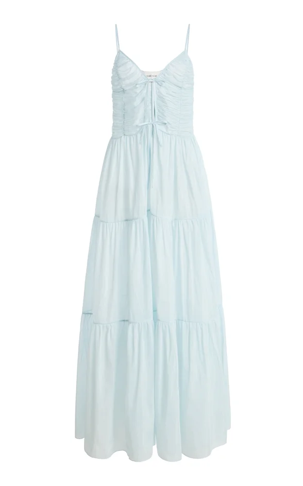 Maeve Cotton-Silk Voile Dress