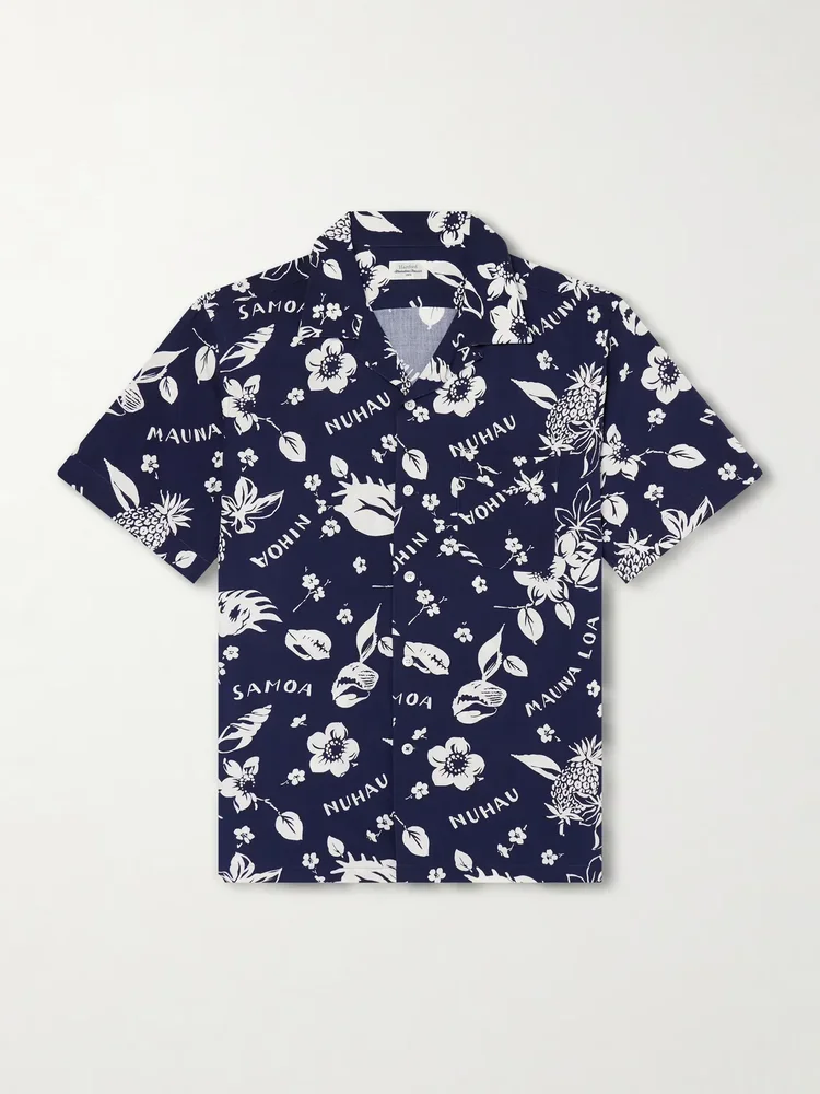 Palmito Camp-Collar Printed Shirt