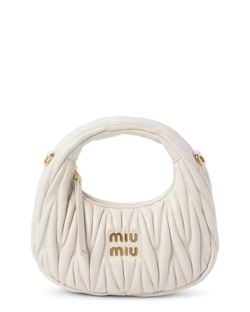 Wander Matelassé Nappa Leather Hobo Mini-Bag