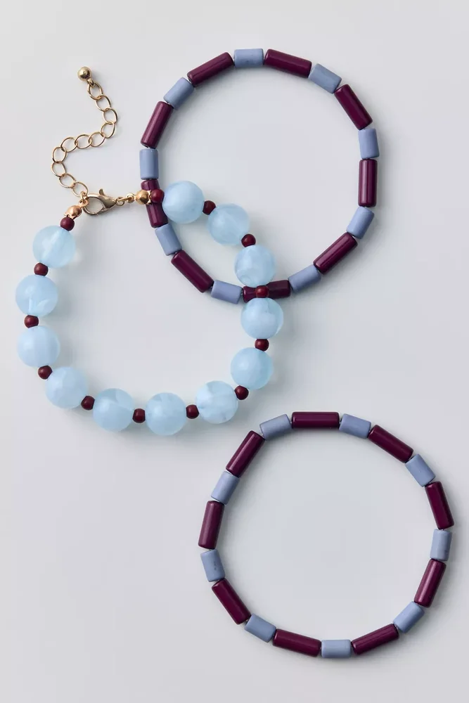 Margo Mixed Beaded Bracelets Set