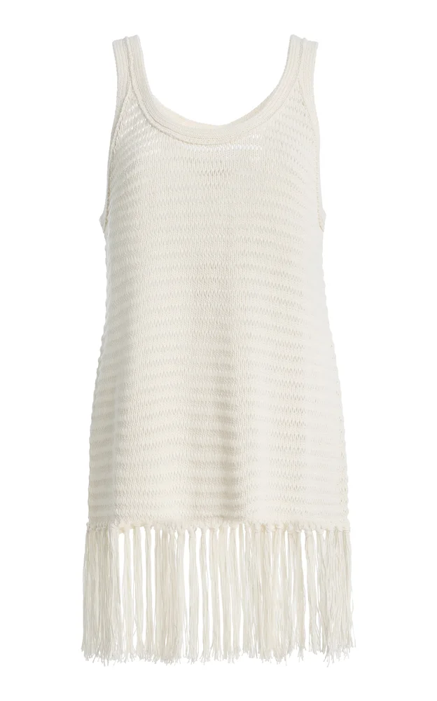 Exclusive Crochet Knit Tank Top