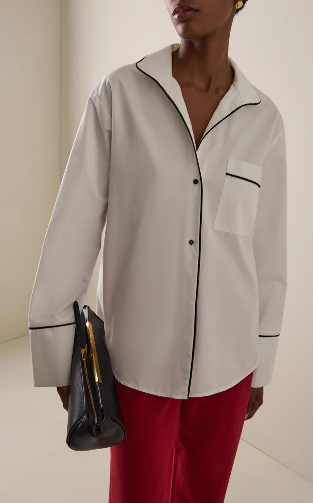 Sylvie Collared Cotton Shirt