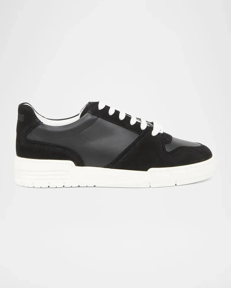 Leather Low-Top Sneakers