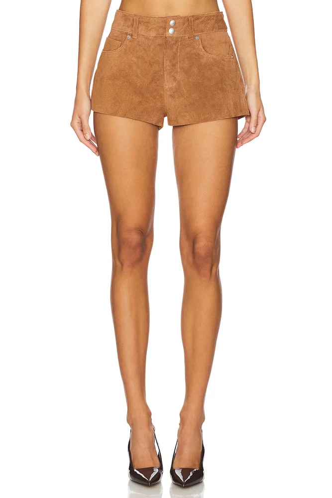 Suede Hot Short