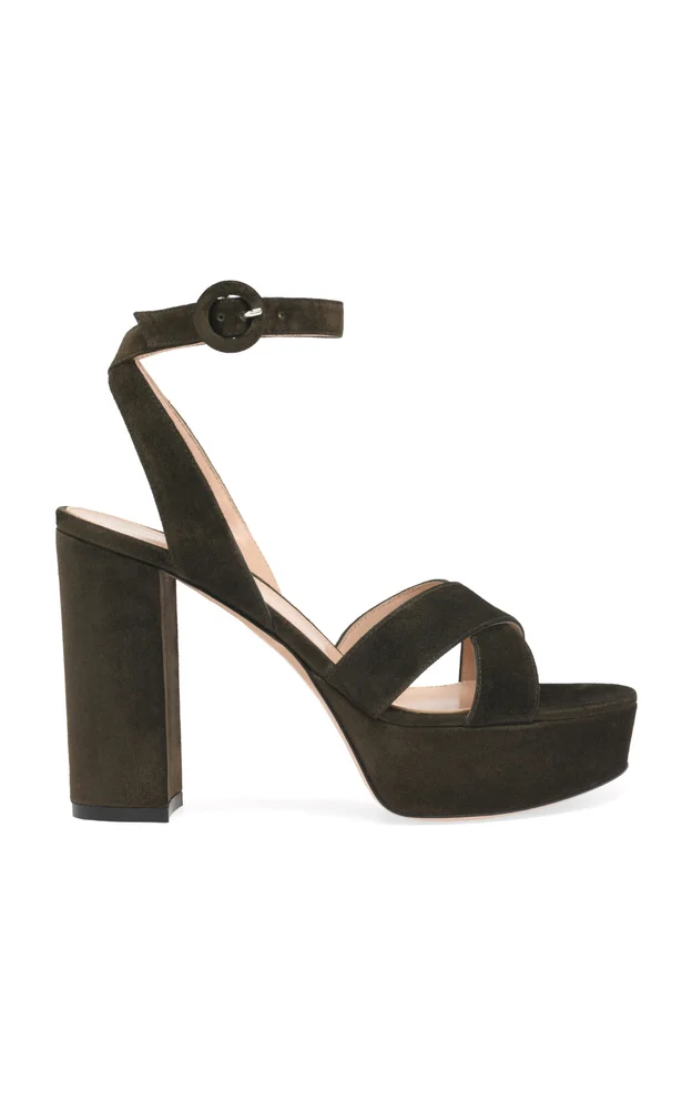 Sabrina Platform Leather Sandals