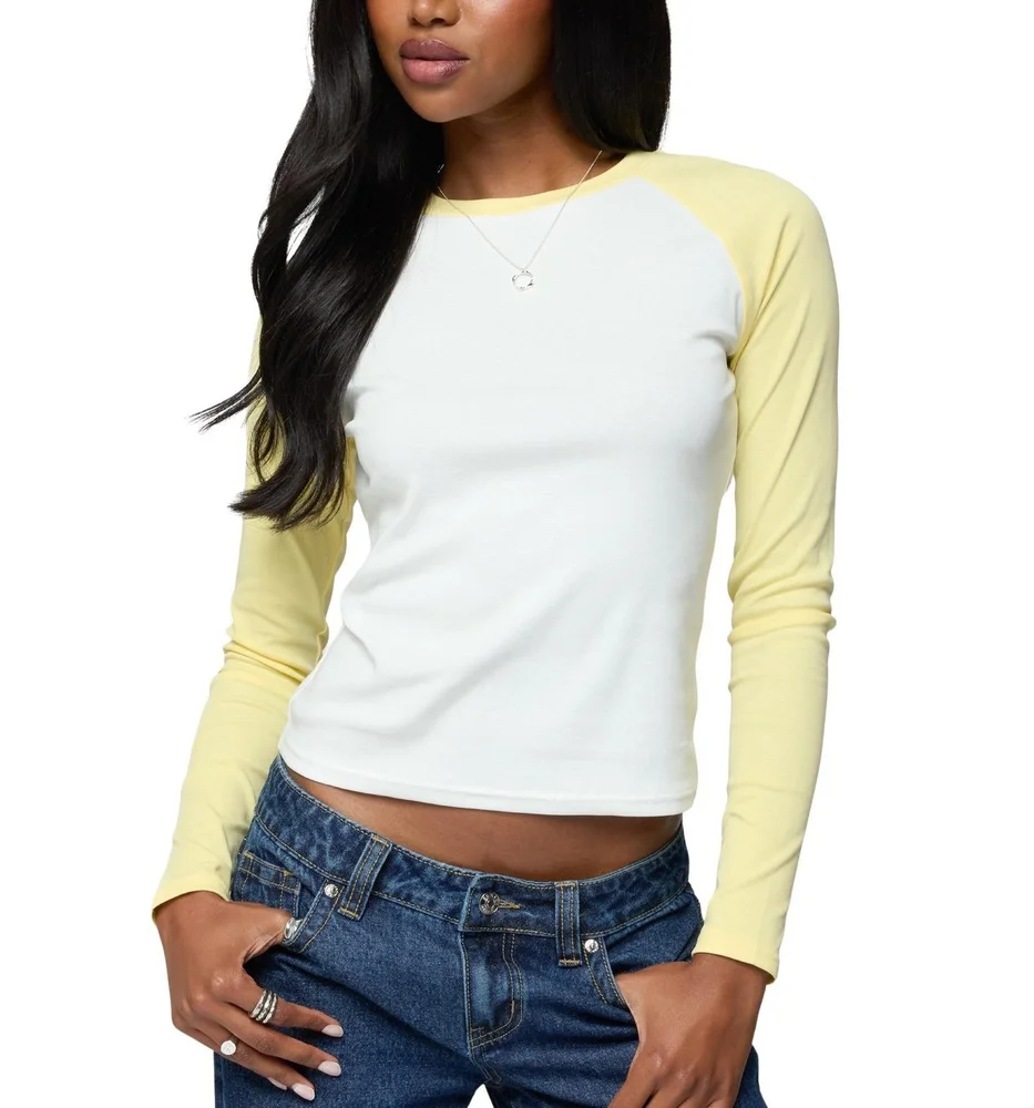 Tommi Raglan Long Sleeve T Shirt