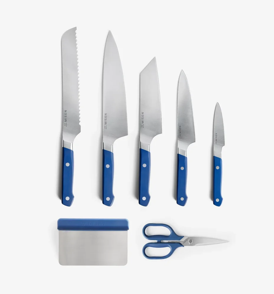 7-Piece Knife Set (ACUTO440), Blue