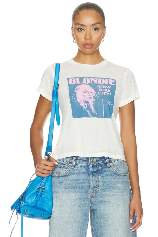 Blondie Magazine Burnout Vintage Tee