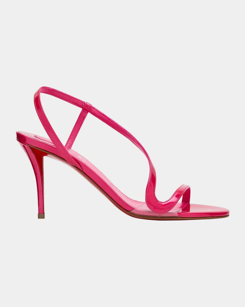 Rosa Z Patent Leather Red Sole Pumps (Pink)