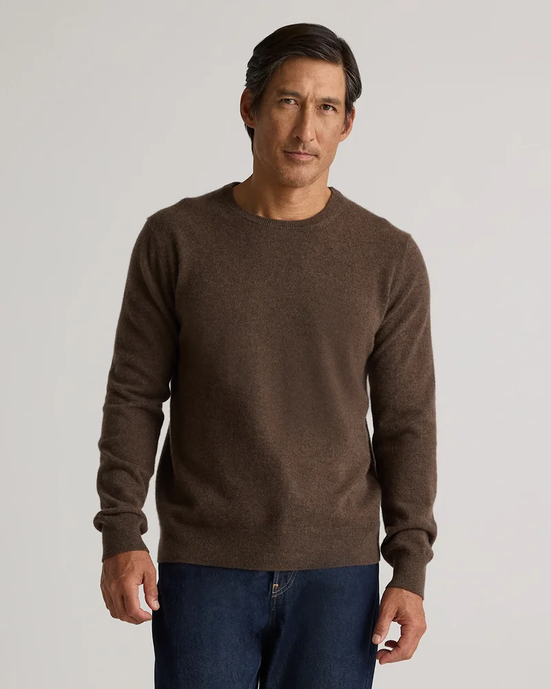 Mongolian Cashmere Crewneck Sweater