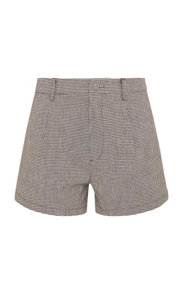 Stretch Linen Shorts