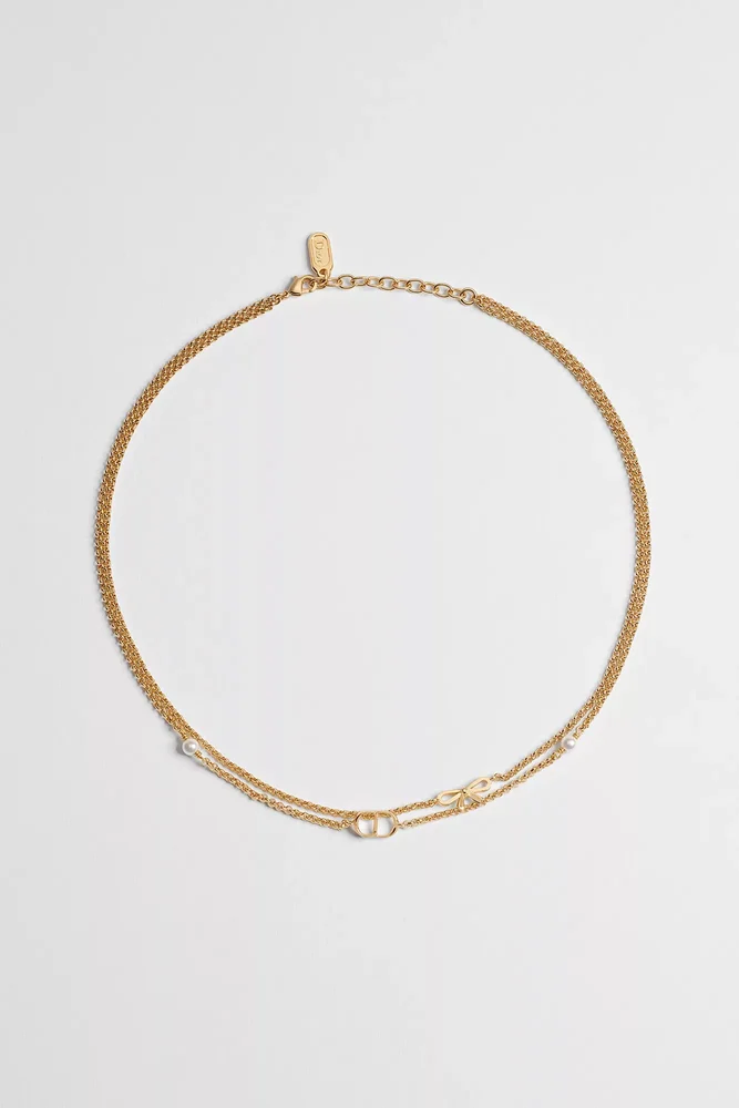 CD Mini Bow Necklace