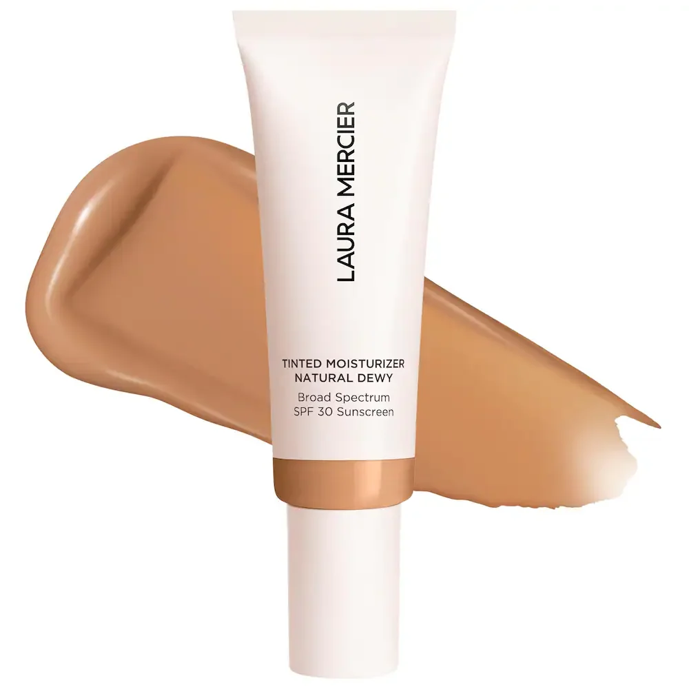 Long-Wear Tinted Moisturizer Natural Dewy Skin Tint SPF 30 with Hyaluronic Acid in 4C Hazel