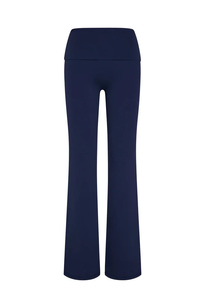 Melrose Flared Legging Long - Midnight Jersey