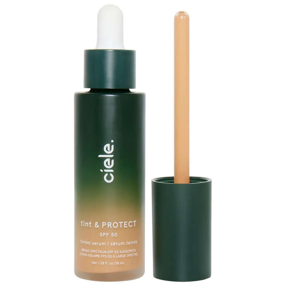 Tint & PROTECT SPF 50+ Serum Foundation, Medium Honey