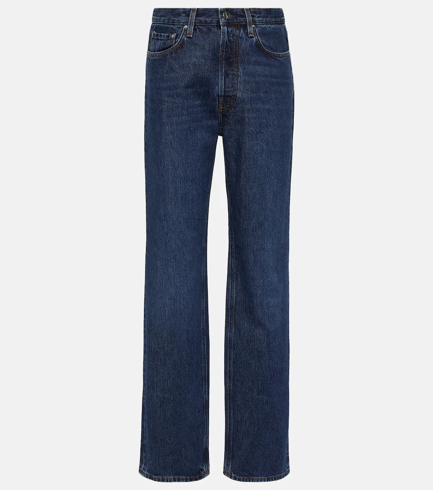 Classic Cut high-rise straight jeans