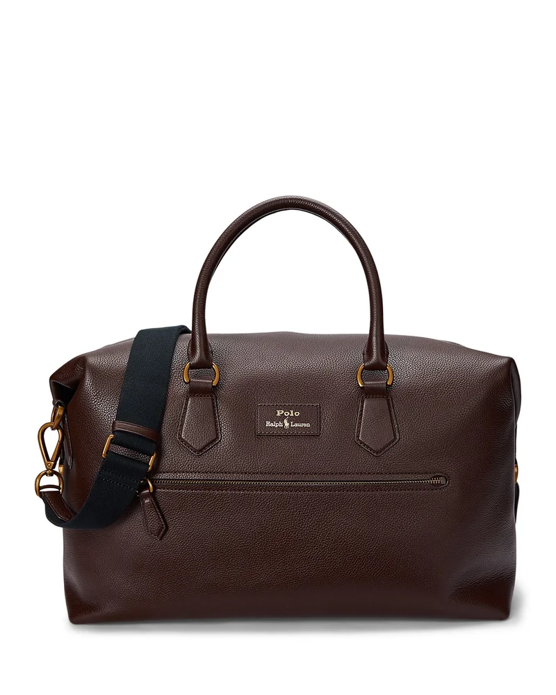 Pebbled Leather Duffel