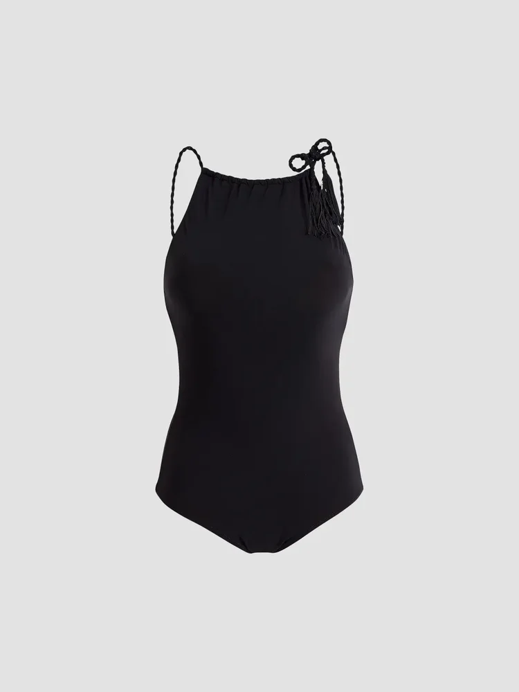 Tresses Jersey One-Piece Swimsuit