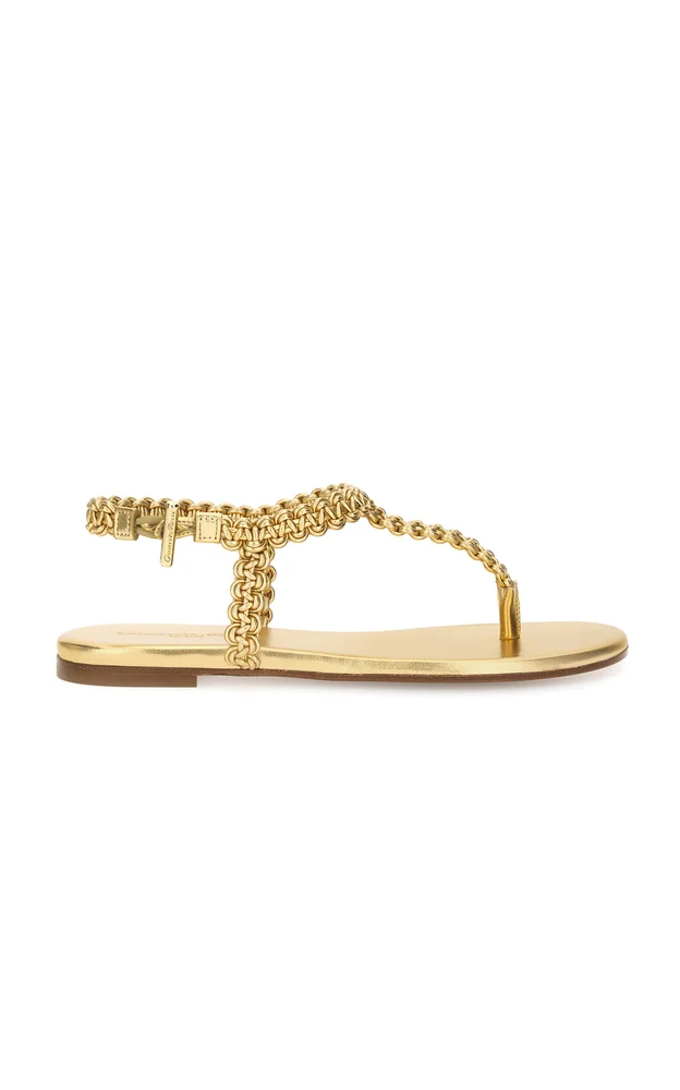 Flat Leather Sandals