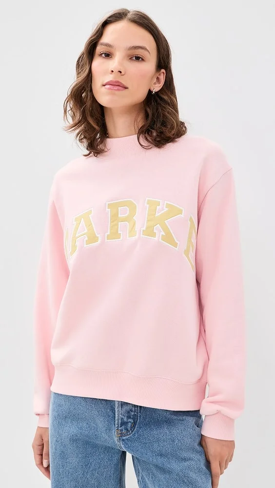 Varsity Mock Neck Sweatshirt