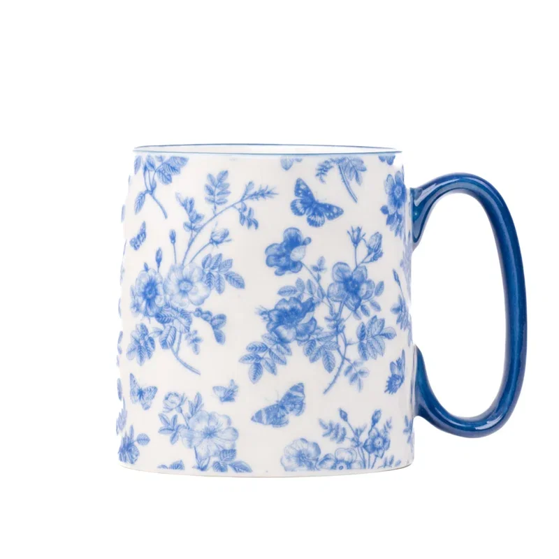Bella Blue White Chinoserie Mug